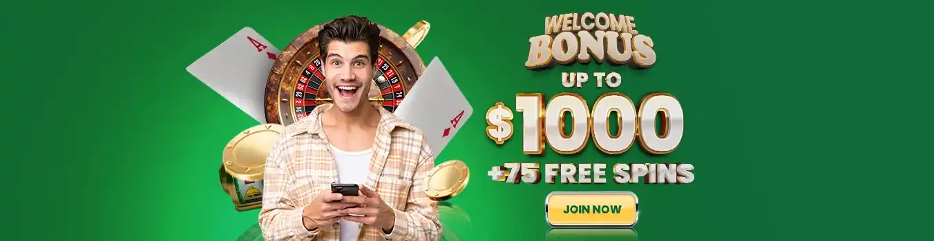Welcome offer promotion for new players at Reels of Joy casino